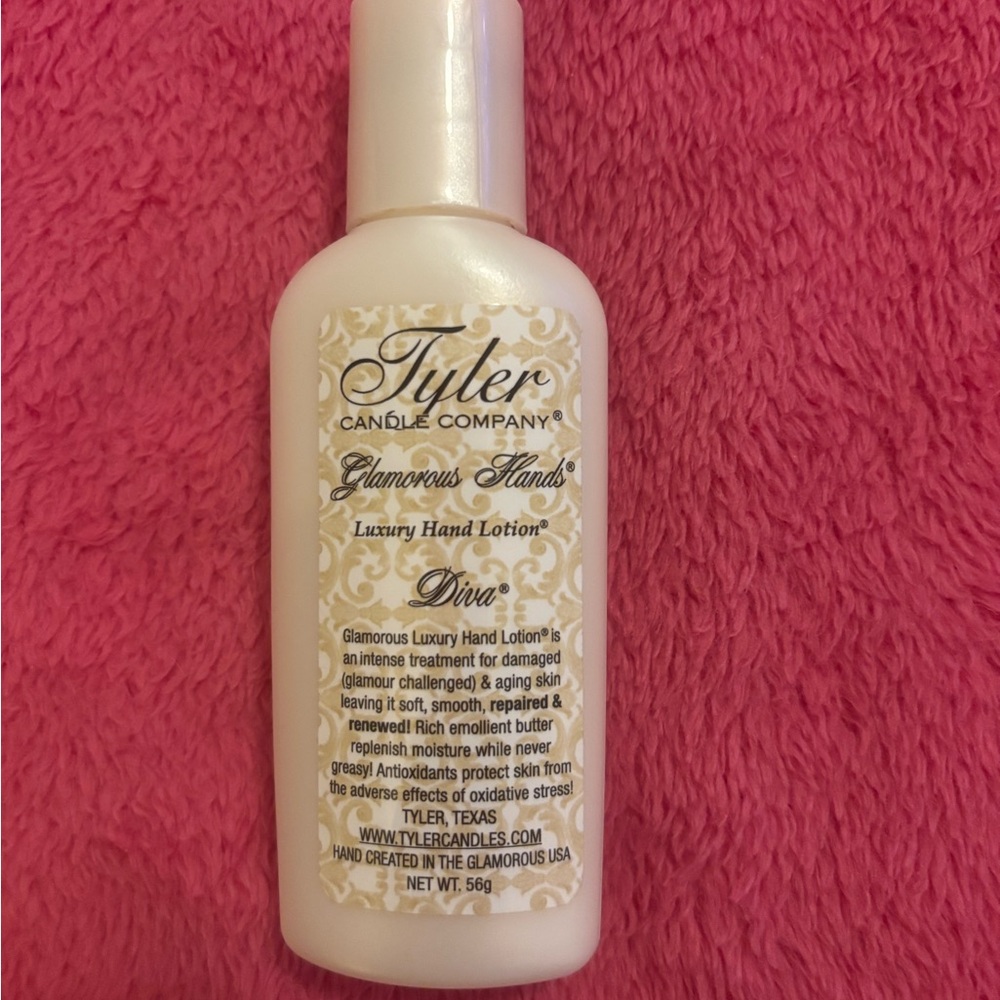 Tyler Glamorous Hands Luxury Hand Lotion. Scent Diva